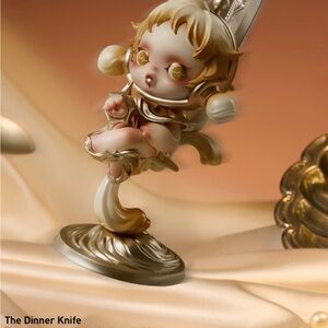 Authentic PopMart Skullpanda “The Feast Begins” - The Dinner Knife